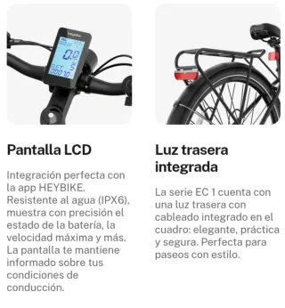 Bicicleta Eléctrica Hey Bike EC1-ST