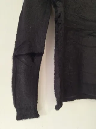 Jersey cuello alto negro #Rebajas 40%