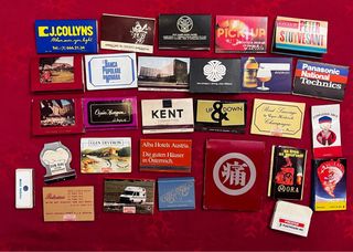 345 Scatole di fiammiferi a strappo vintage