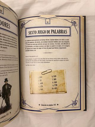 El Libro de los Enigmas de Sherlock Holmes: Los...