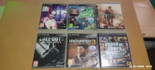 6 Juegos PS3: Uncharted 3 ,Kane & Lynch 2 ,etc..