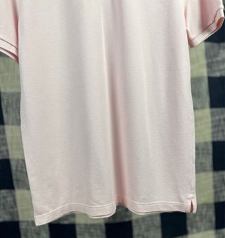 Camisa Polo Lacoste Slim Fit Rosa