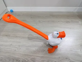 Pato Andador Juguete Infantil Naranja