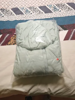 Abrigo acolchado forrado de pelo, Nuevo