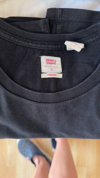 Camiseta Levi's Negra Talla XL