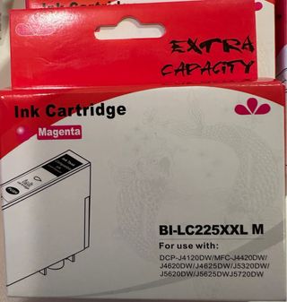 Tinta compatible BROTHER LC227XXLBK/LC225XXL-C-M-Y