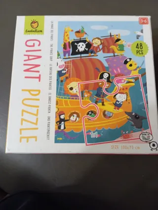 2 Puzzles Gigantes Ludattica 48 Piezas