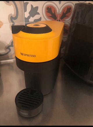 Macchina Caffè Nespresso Vertuo POP Giallo Mango