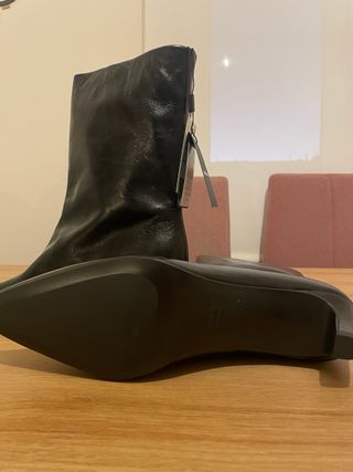 Botines Piel Massimo Dutti Mujer Talla 42