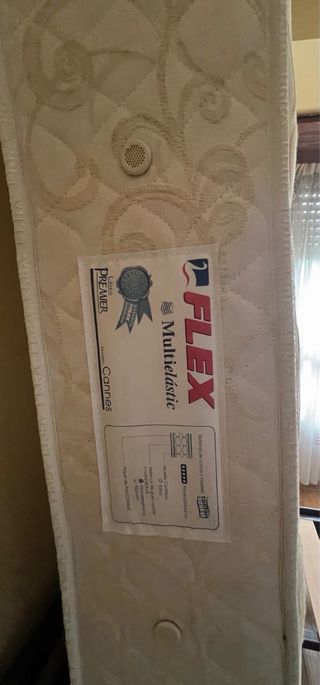 2 Colchones Flex: Grand Class y Multielastic 105cm