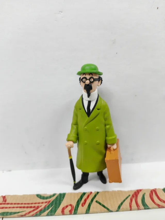 Lote 3 Figuras Tintín Oficial:Tornasol y Hernández