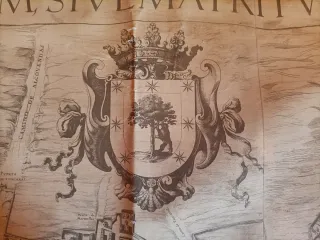 Mapa antiguo Madrid Siglo XVI