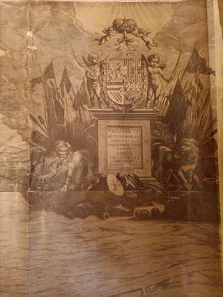 Mapa antiguo Madrid Siglo XVI