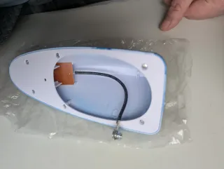 Cubierta Antena Coche Tiburón Azul señal radio