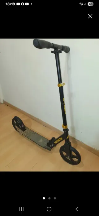 Patinete Apollo Phantom PRO negro