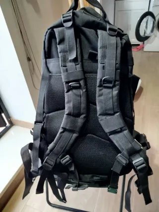 Mochila militar negra
