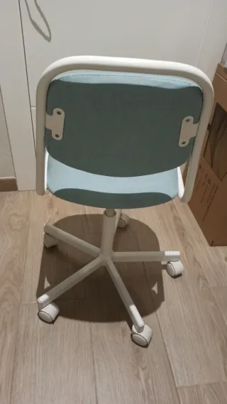 Silla de escritorio infantil azul