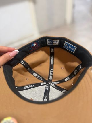 Gorra New Era NY Café Talla 7 1/2 Nueva