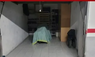 Plaza de parking cerrada.