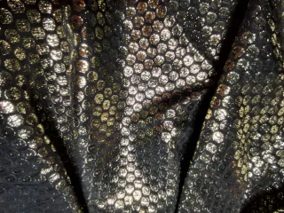 Falda Maggio Negra y Dorada Talla Única