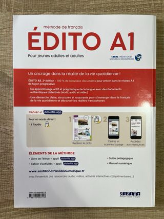 EDITO A1 ELEVE ED22
