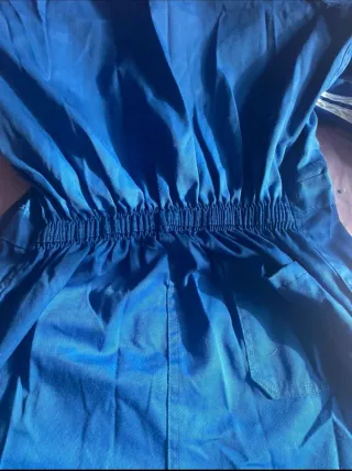 2 Mono mecánico azul talla 54