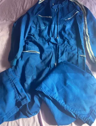 2 Mono mecánico azul talla 54