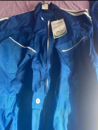 2 Mono mecánico azul talla 54