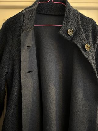 Giacca donna bouclè blu