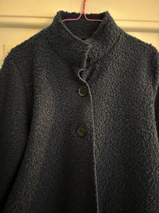 Giacca donna bouclè blu