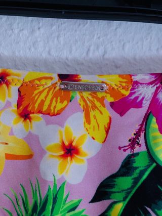 Bikini estampado tropical