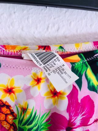 Bikini estampado tropical