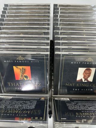 30 + 8 CDs Música Latina Romántica Italiana Clasic