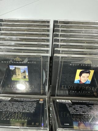 30 + 8 CDs Música Latina Romántica Italiana Clasic