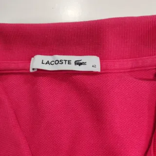 Polo rosa Lacoste Talla 42