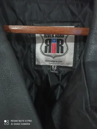 Chaqueta Piel Moto Talla 52 como nueva