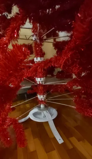 Árbol de Navidad Rojo