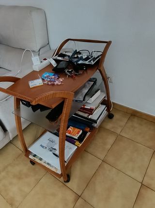 Mesa comedor y 6 sillas madera