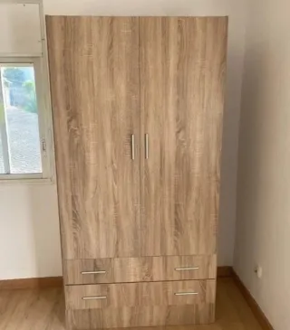 Armario 2 puertas y 2 cajones