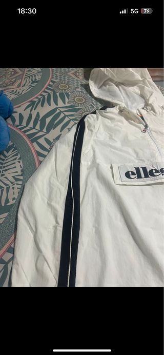 Cortavientos Ellesse blanco