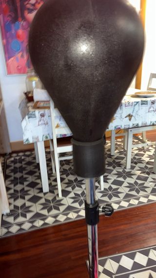 Kit Boxeo Guantes y Casco Rojo/Negro