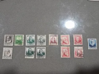 Sellos España 1934 Personajes