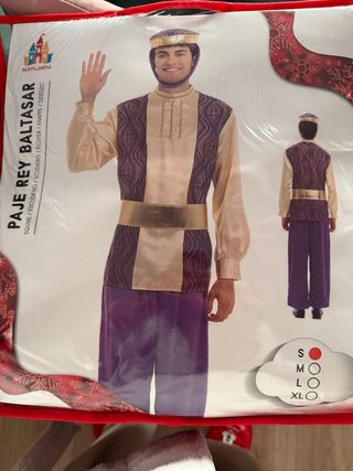 Disfraz Rey Arabe Talla S Partilandia