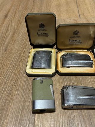 Lotto 6 accendini Ronson Veraflame vintage