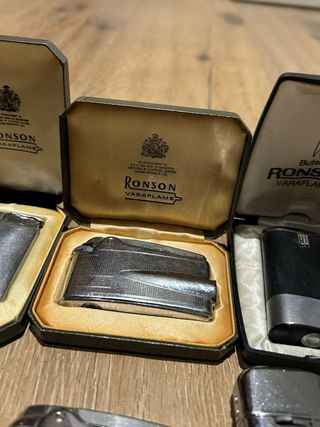 Lotto 6 accendini Ronson Veraflame vintage