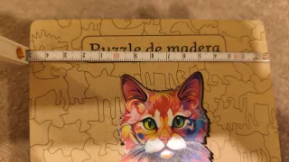 Puzzle de Madera Gato TYRE Tamaño M