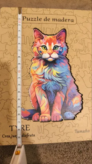 Puzzle de Madera Gato TYRE Tamaño M