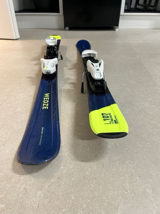 Esquís y botas esquiar niñ@ unisex
