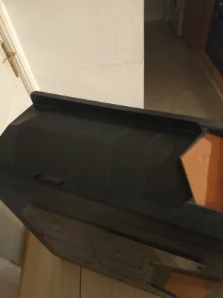 Torre PC Gaming Aerocool Negra y Naranja