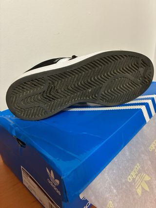 Adidas Campus 99 Zapatillas Negras Blancas